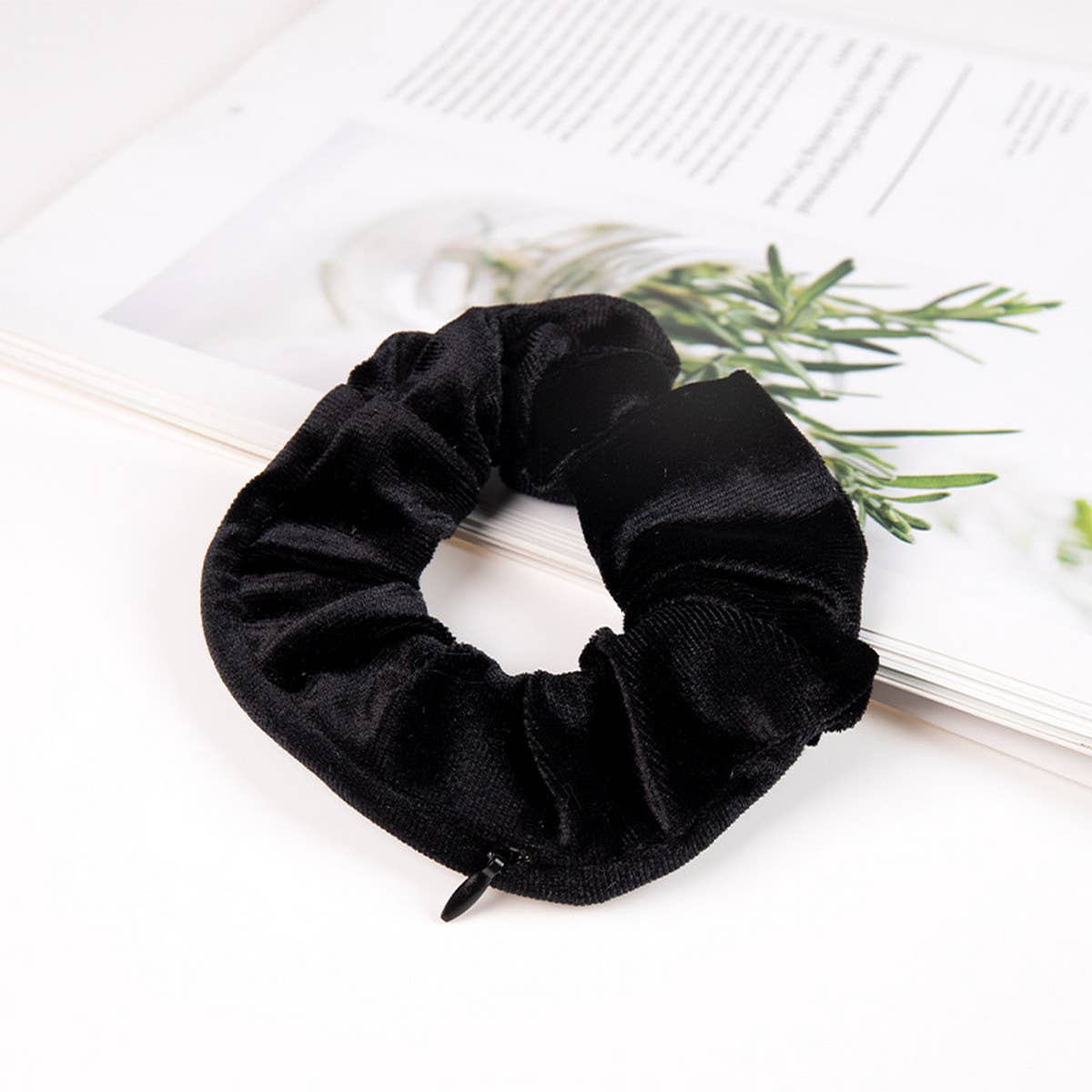 INVISIBLE ZIPPER LARGE INTESTINE HAIR TIE_CWAHA0868