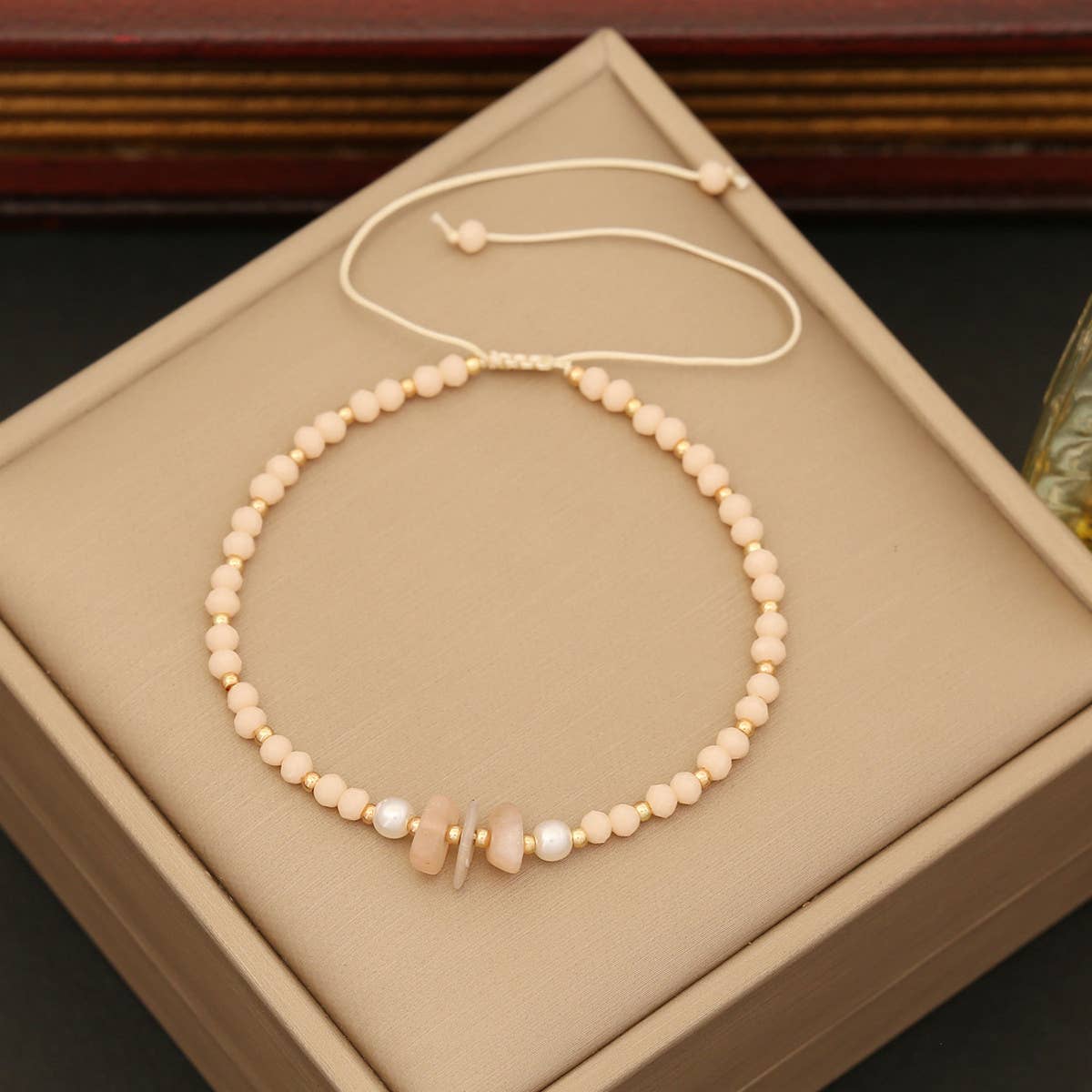 CRYSTAL NATURAL STONE BRACELET WOVEN JEWELRY