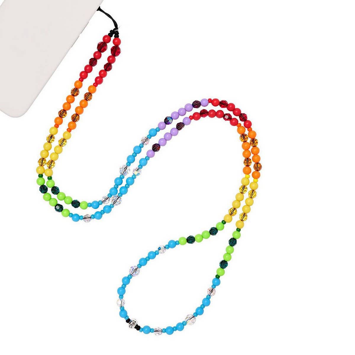 CWMM8710_COLORFUL CROSSBODY LONG MOBILE PHONE CHAIN