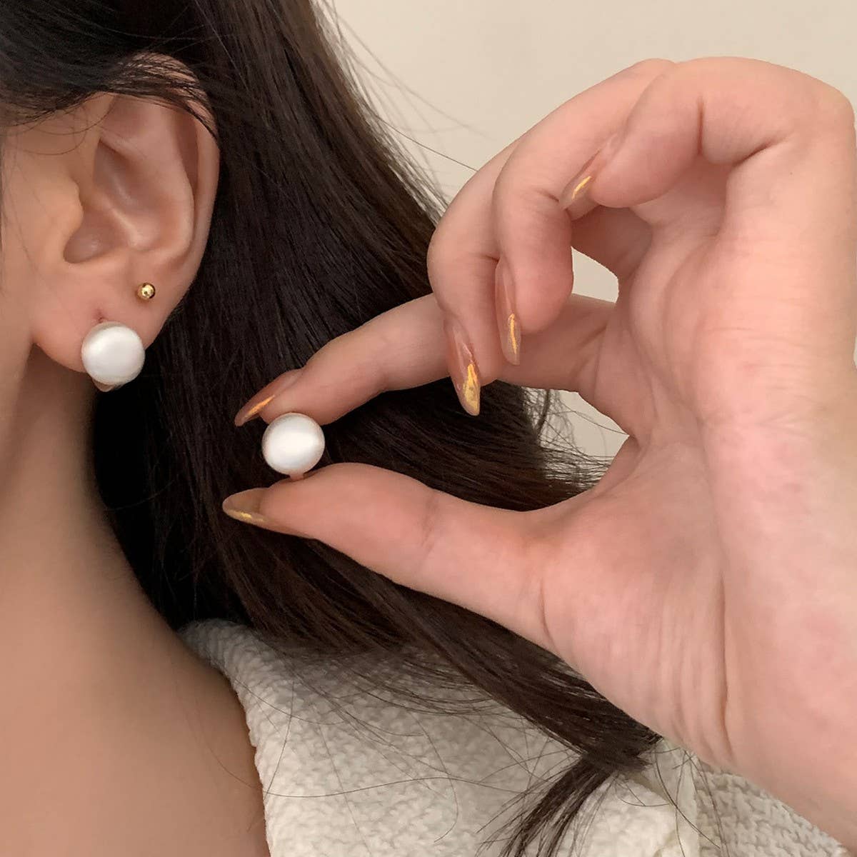 RETRO AND VERSATILE HIGH-END BRUSHED EARRINGS_CWAJE3123