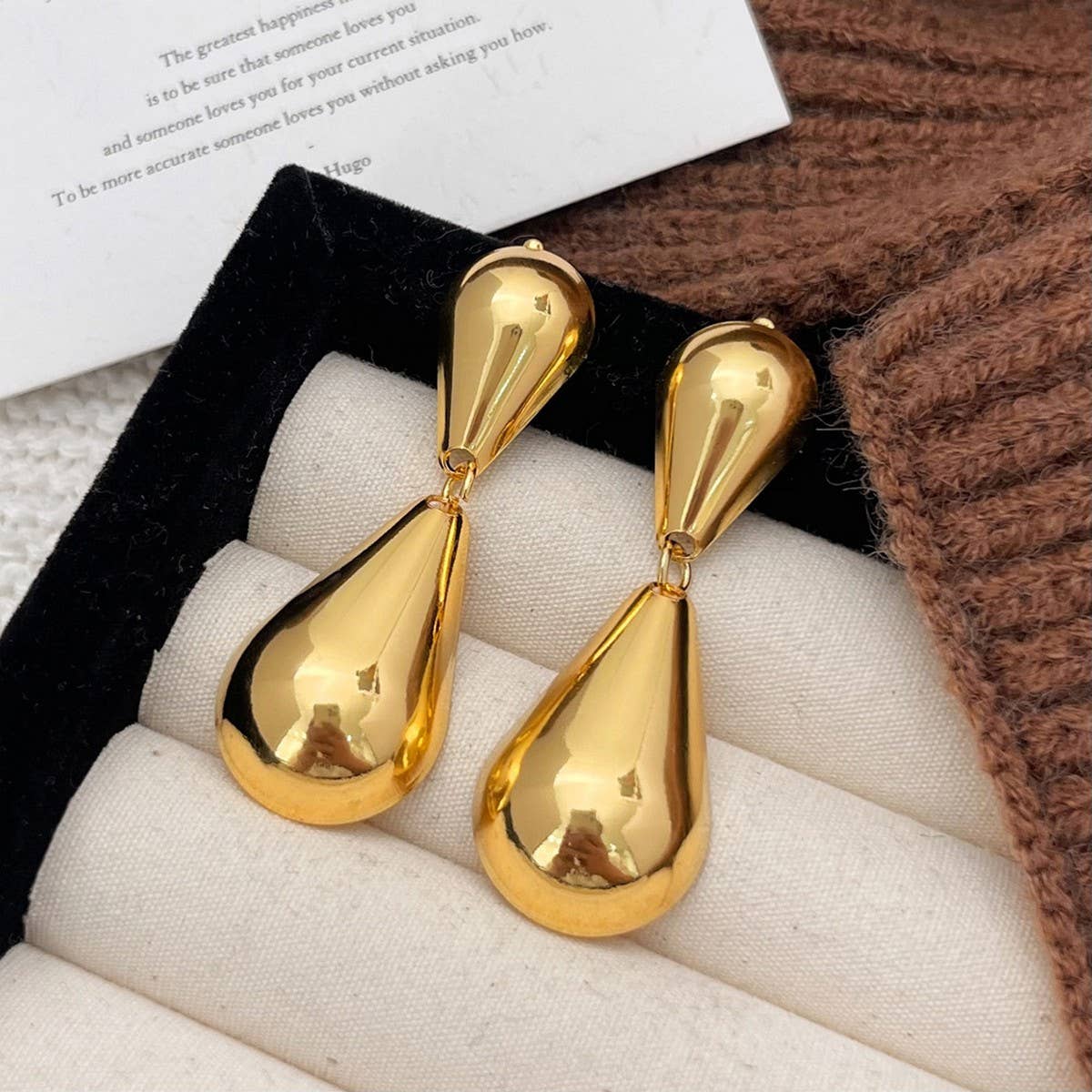 TEMPERAMENT RETRO SIMPLE GEOMETRIC EARRINGS