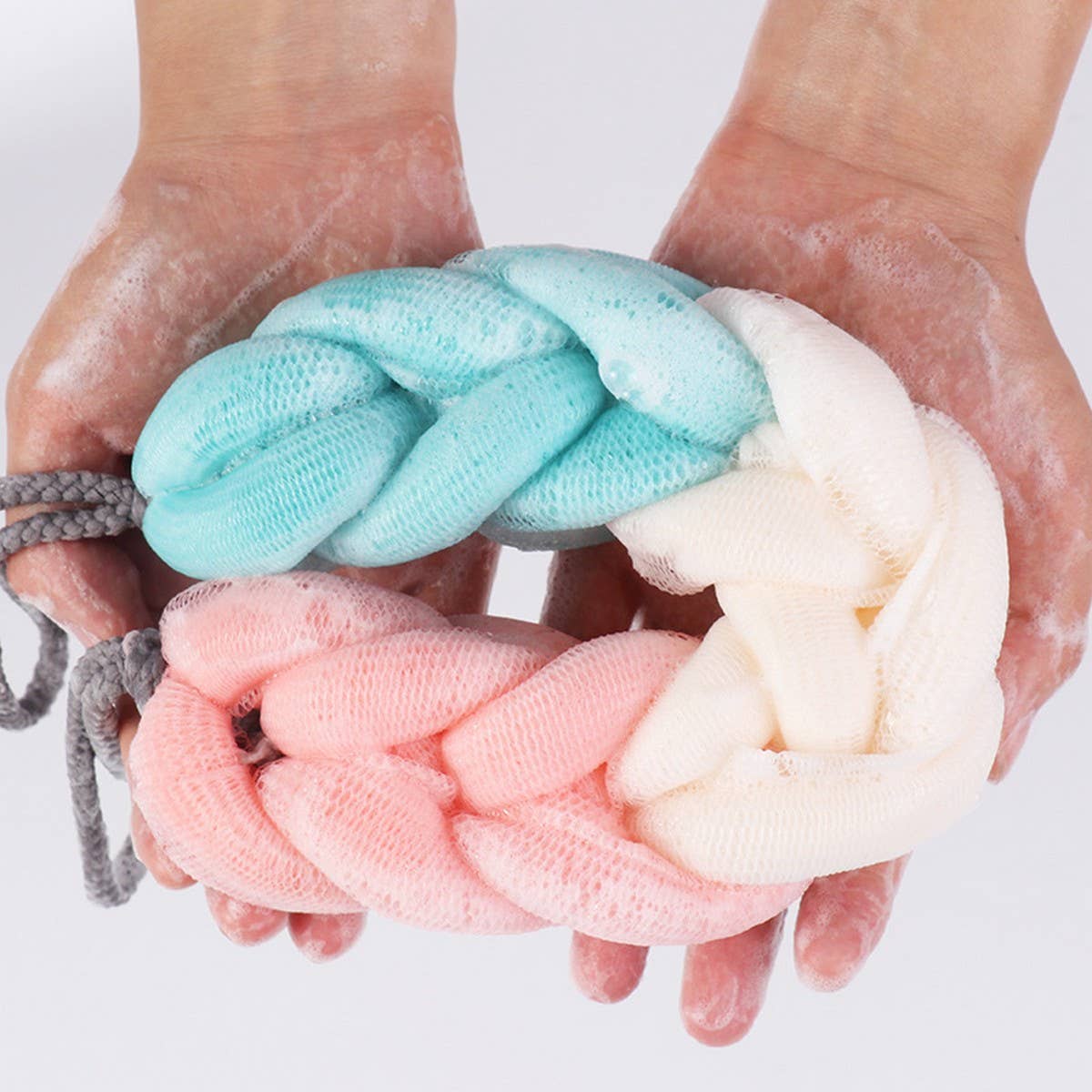 BATH POUF70G LARGE LOOFAH BATH BALL_CWMM3388