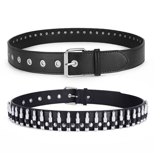 CWABE0885_FASHIONABLE AND PERSONALIZED PUNK STYLE BELT