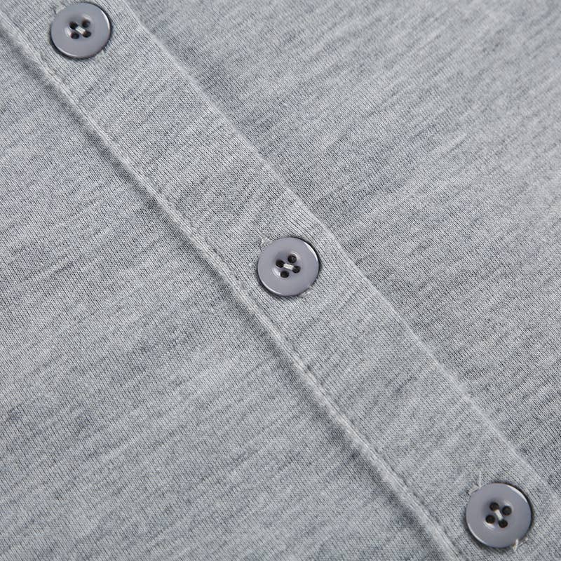 Simple style solid-color casual jumpsuit