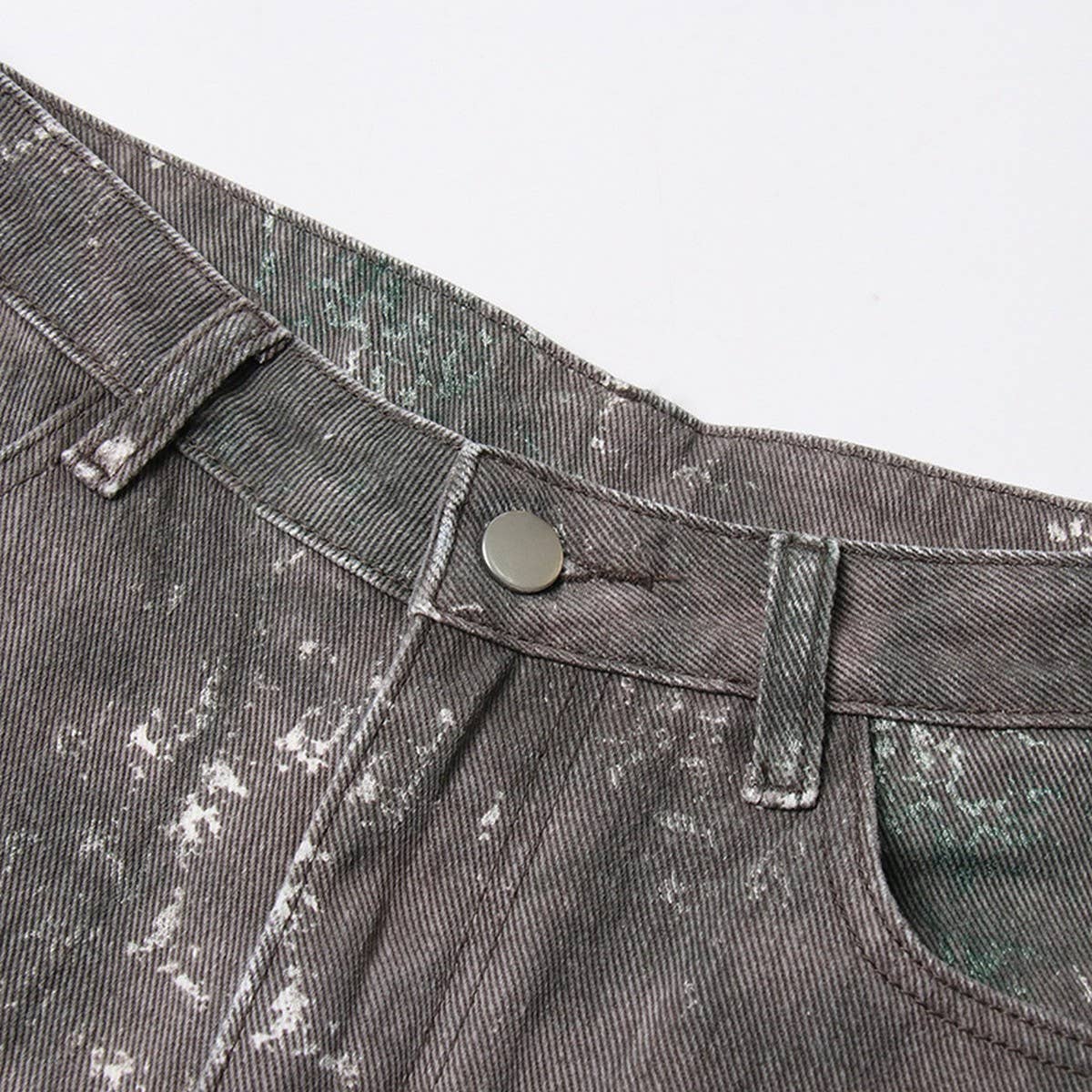 WOMENS CAMO LOOSE FITTING LOW RISE CARGO PANTS