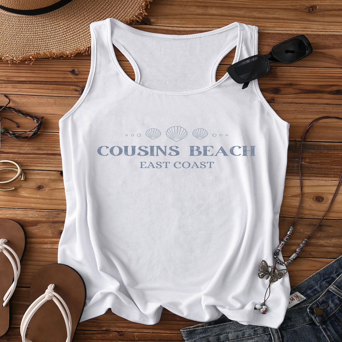 Casual Cotton Racerback Tank, Women??¢s Sleeveless_CWTTSL0419