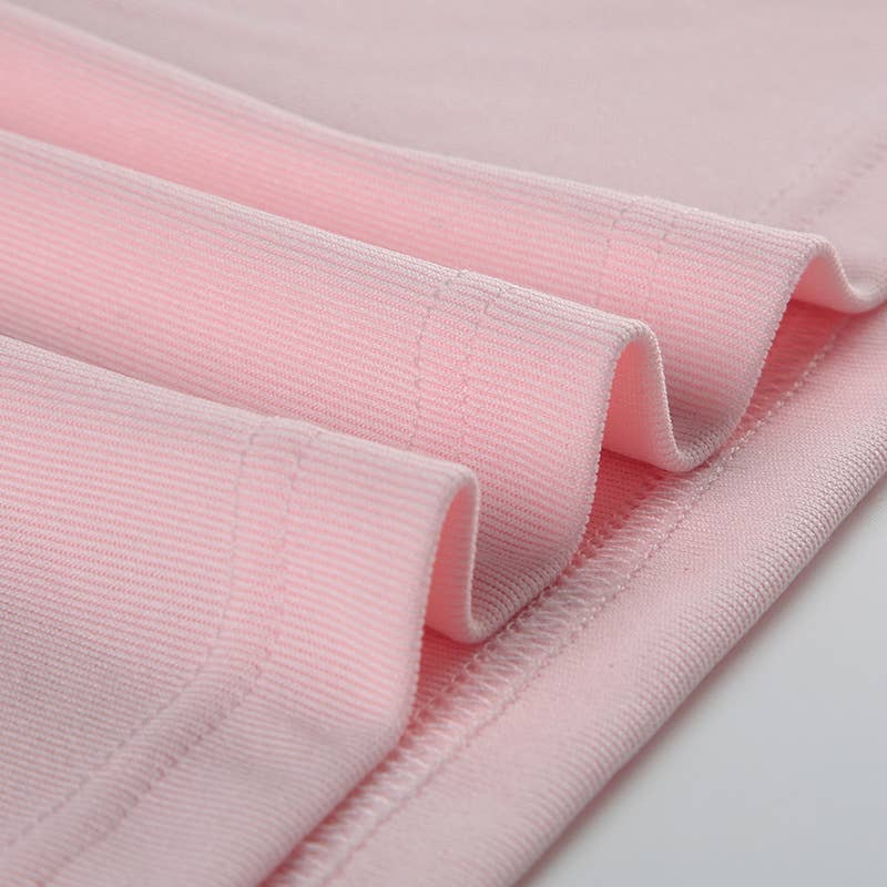 Lace patchwork slim U-neck long sleeve top