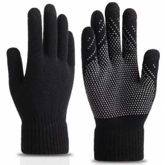 NON-SLIP STUDENT KNITTED WOOL TOUCH SCREEN GLOVES_CWAG0193