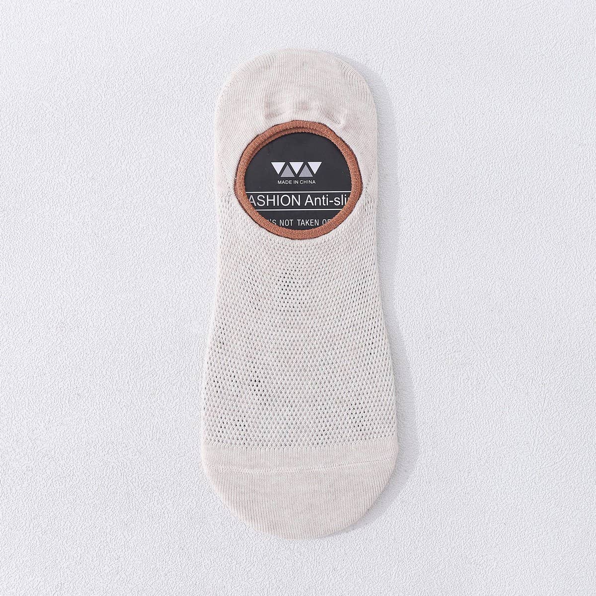 MEN'S SOLID COLOR COTTON ALL-MATCH MESH BOAT SOCKS