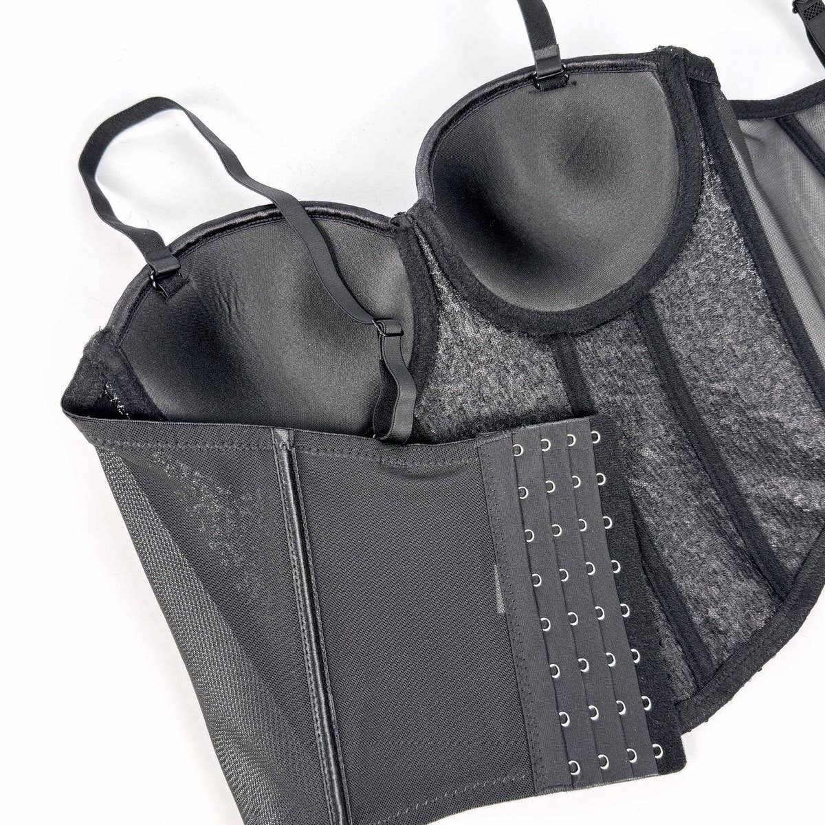 SEXY SLIM FIT SEQUINED HERRINGBONE BRA