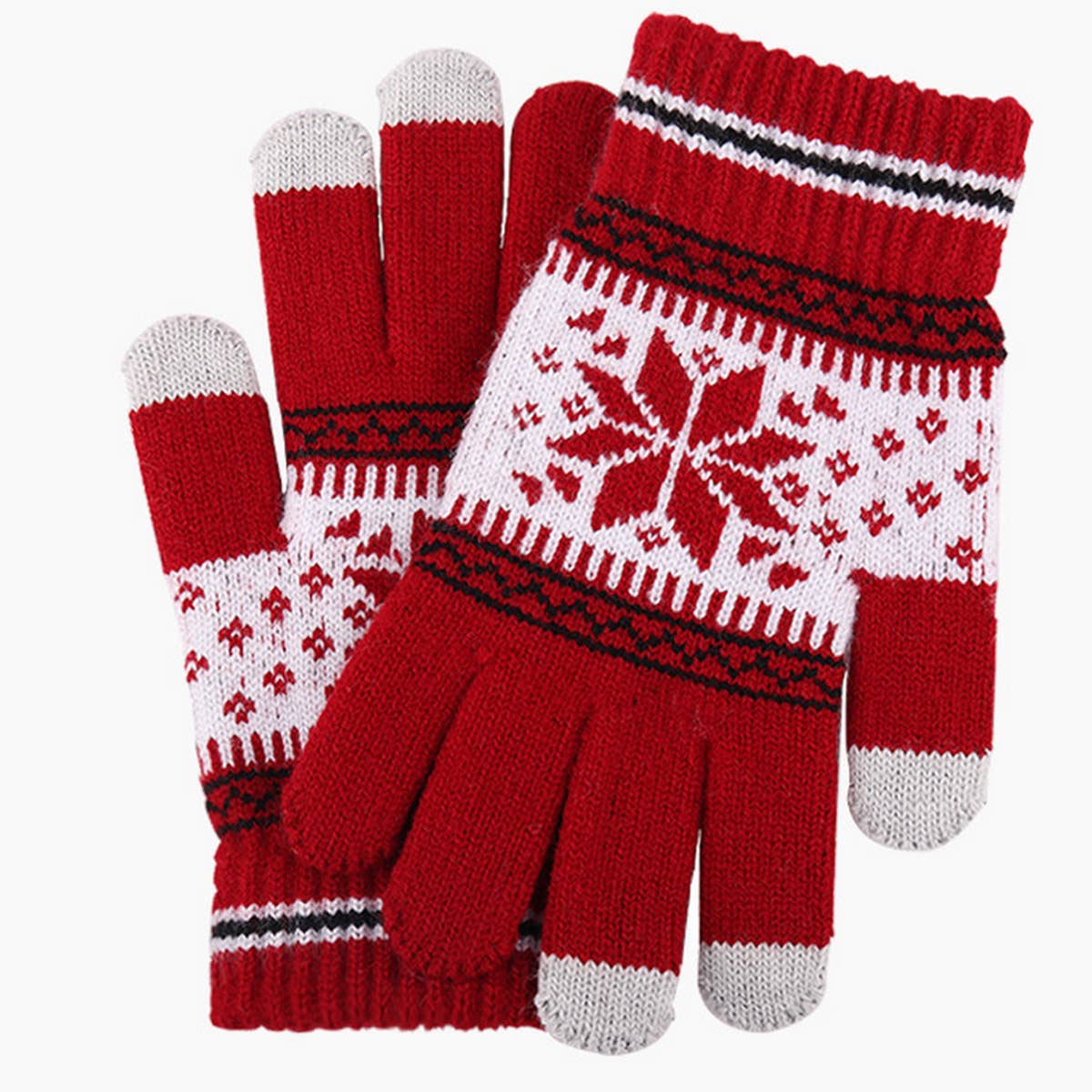 OUTDOOR WARM FLEECE SNOW GLOVES_CWAG0122