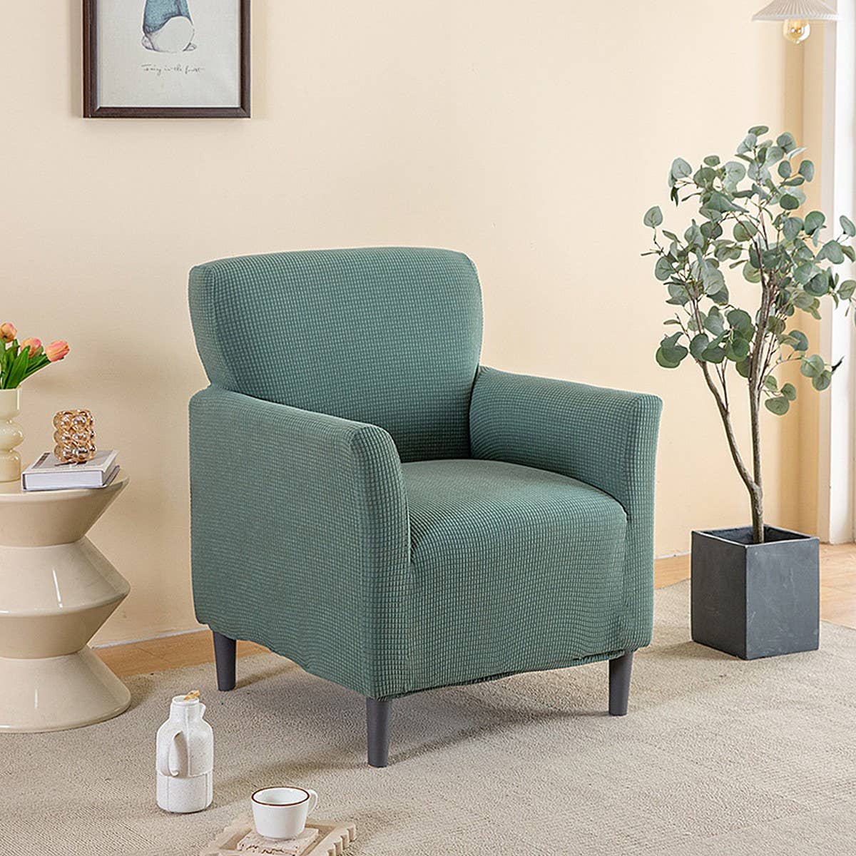 Waterproof Sofa Cover, Universal Fit, 1-Seater