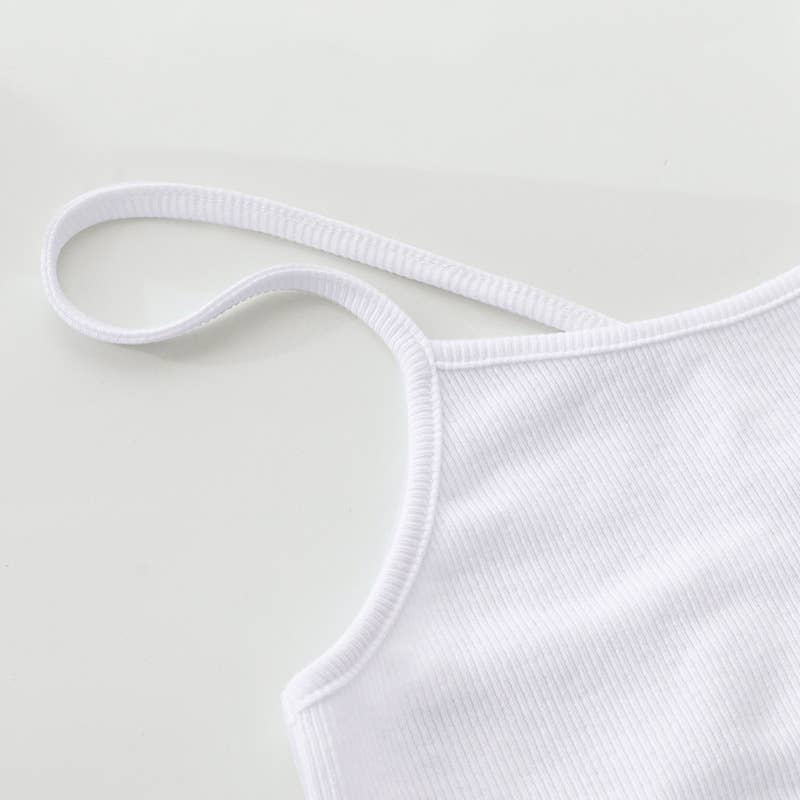 KNIT HALTER VEST WITH ALL THE STRAPS