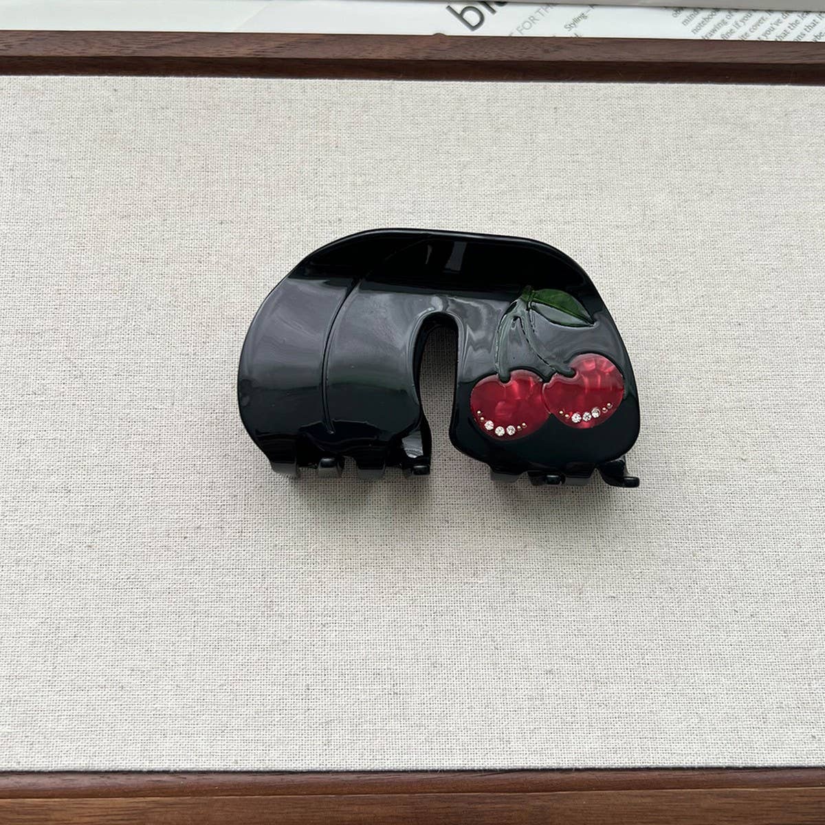 Cherry Series Acetate Hair Claw, Sweet Simple Clip_CWAHA5967