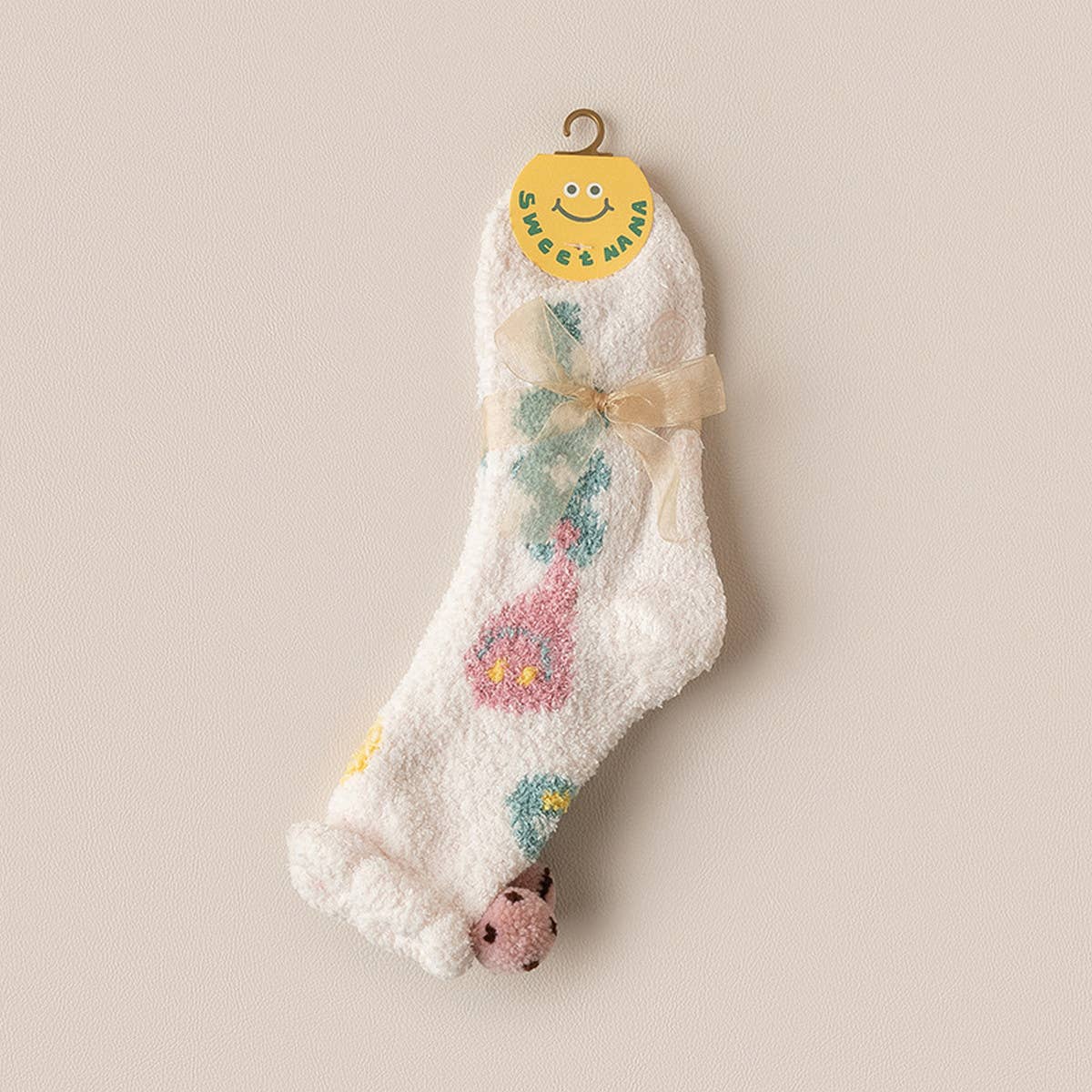 CUTE CARTOON SMILING FACE SOCKS