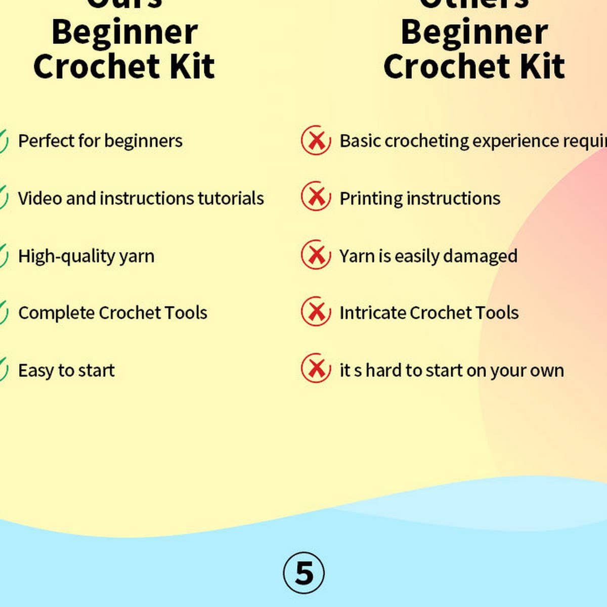 NEW PENGUIN DOLL ORNAMENT CROCHET MATERIAL PACK