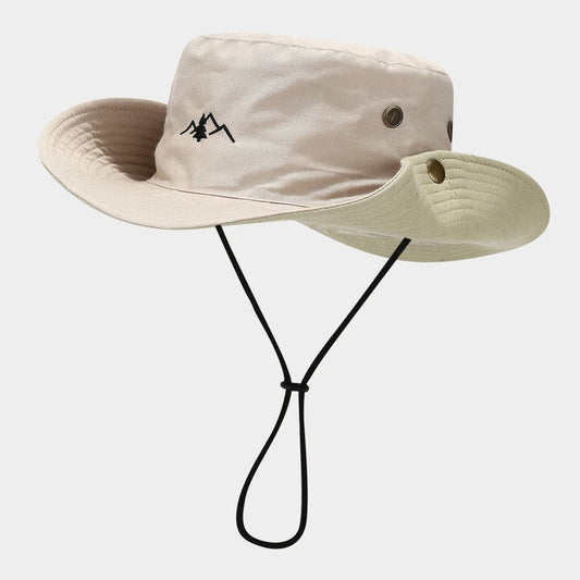 UV Protection Outdoor Sun Hat with Chin Strap_CWAH3800