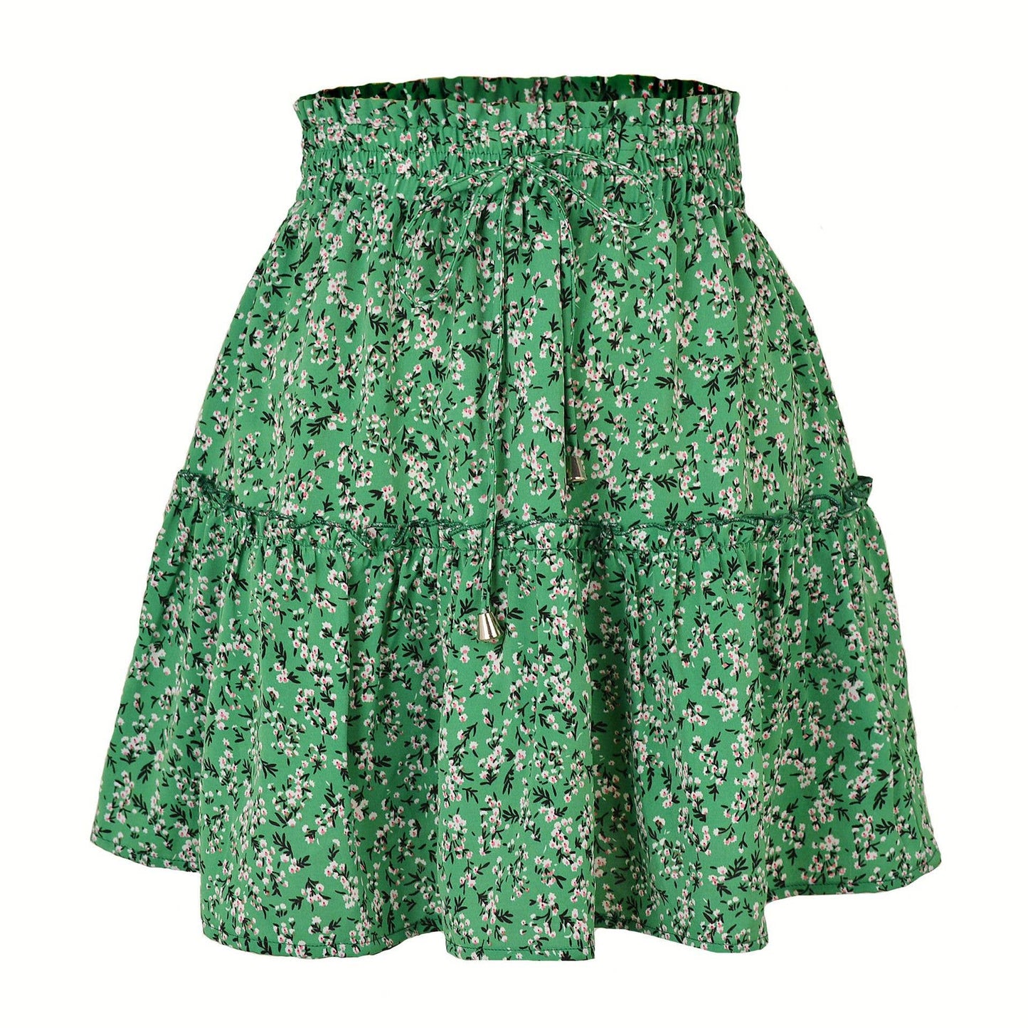 HIGH-WAISTED FASHION PRINTED SKIRT