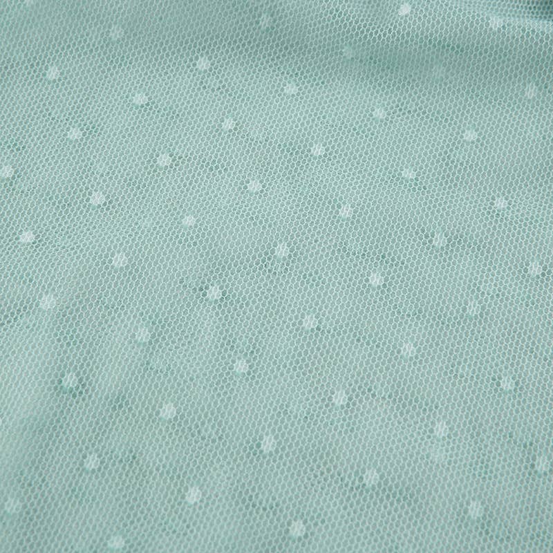 Lace mesh transparent design strappy top