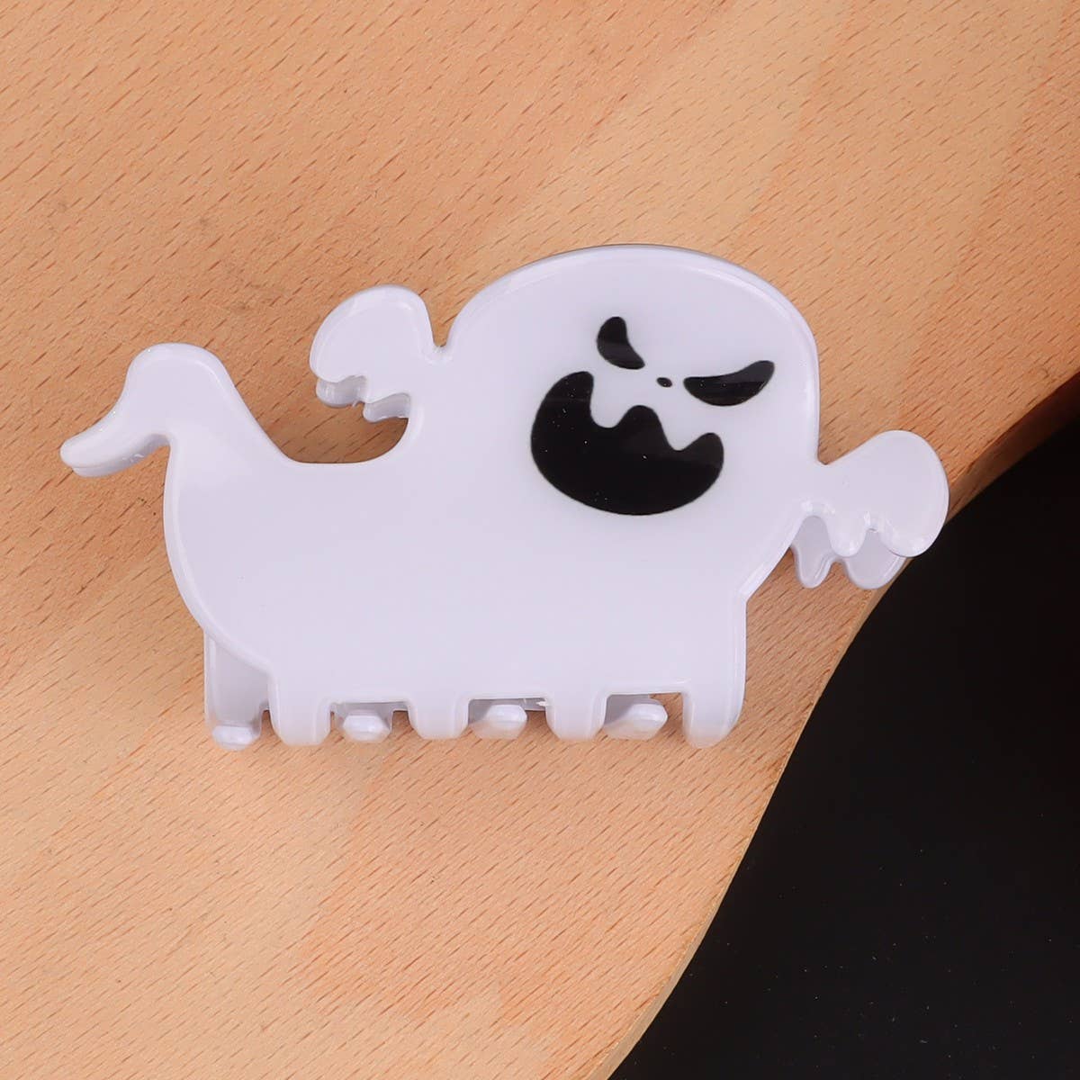 PUMPKINS, GHOSTS, HAUNTED HOUSE HALLOWEEN HAIR CLAW CLIPS
