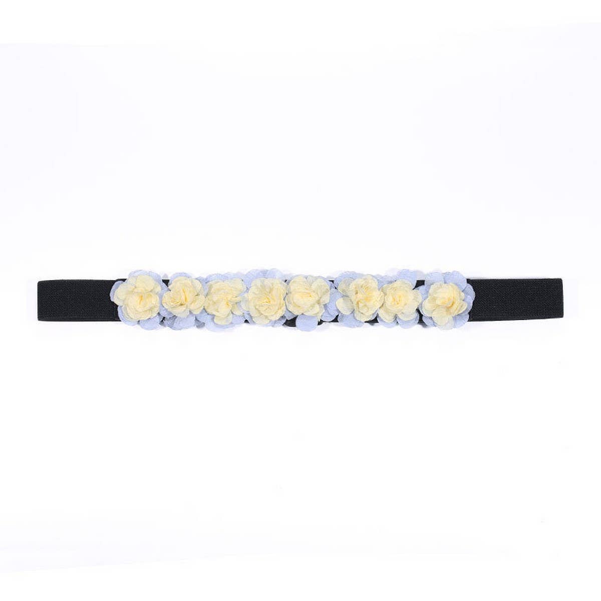 Floral Elastic Waist Belt  Stylish Cincher