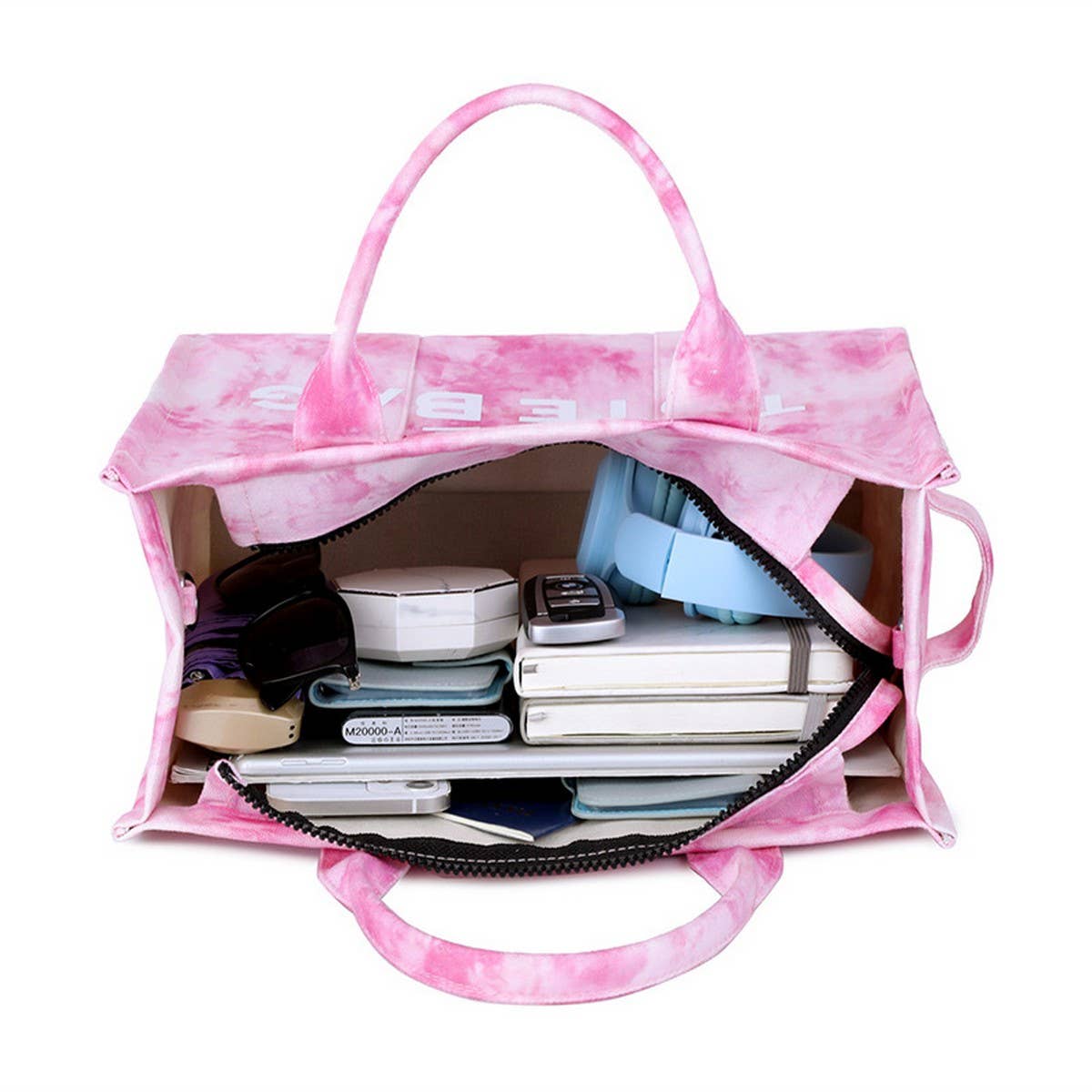 NEW CANVAS LETTER LARGE CAPACITY SHOULDER BAG_CWAB2426