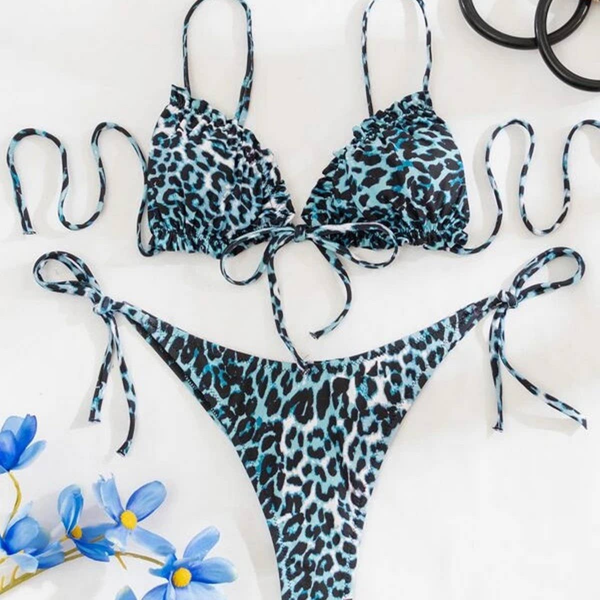 SEXY PLEATED GATHERED HIGH-END SWIMSUIT FOR WOMEN