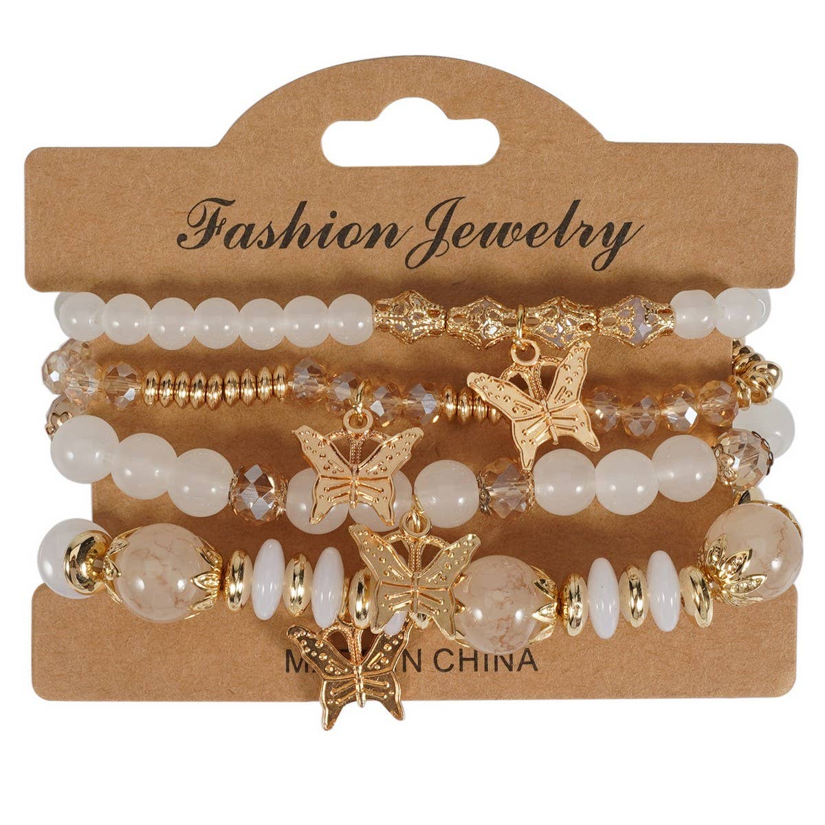 CWAJE05709_BOHO BUTTERFLY PENDANT LAYERED BRACELET