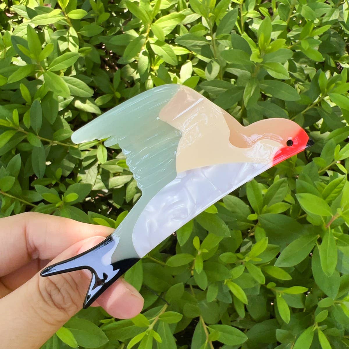 FLYING BIRD TEMPERAMENT SWEET HAIR CLIP_CWAHA1489