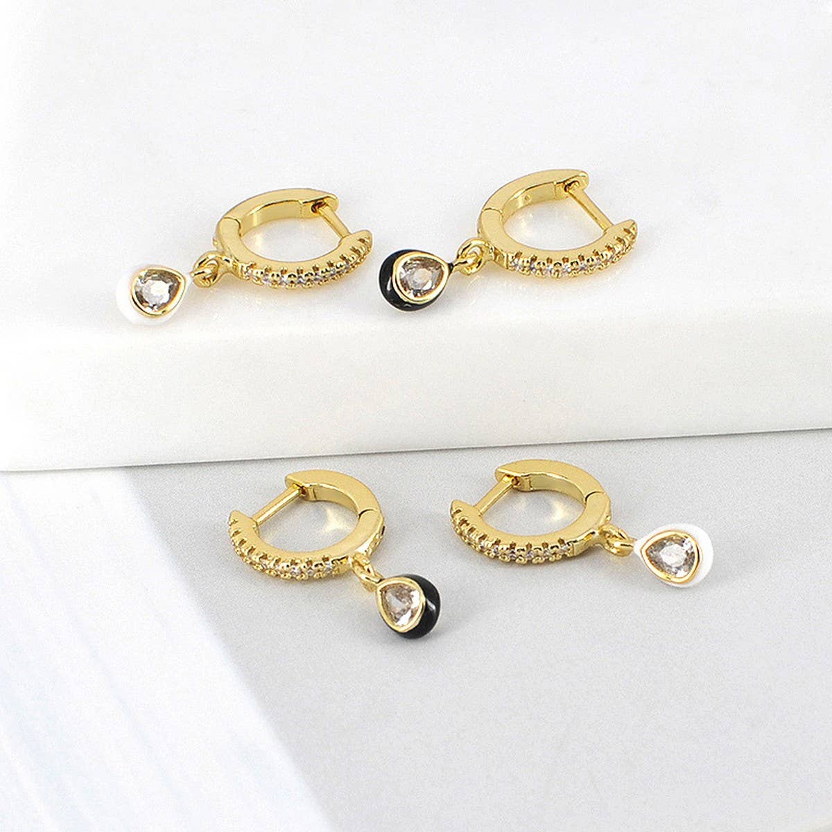 WATER DROP RETRO SIMPLE TEMPERAMENT EARRINGS