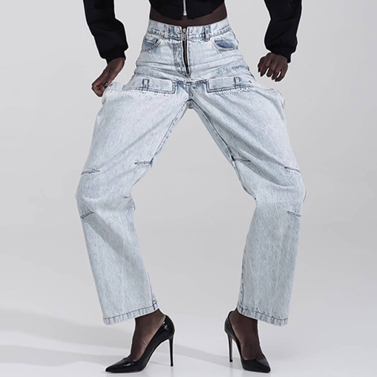 WOMENS LIGHT COLORED CASUAL JEANS