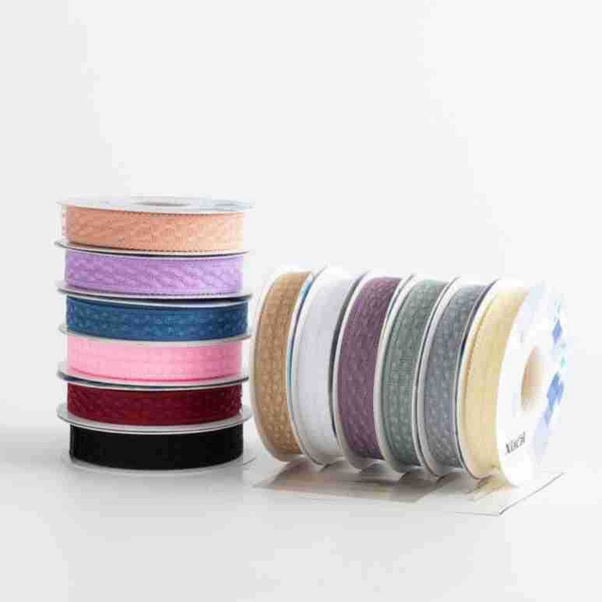 COLORFUL POLKA DOT LACE RIBBON DIY ACCESSORIES