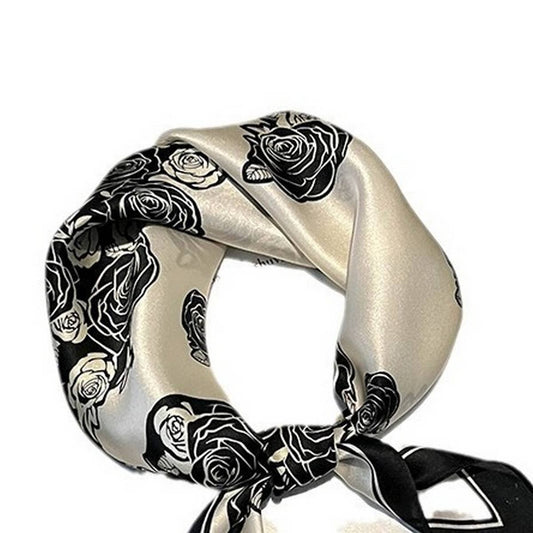 Silk Square Scarf - Mulberry Silk, Elegant Design