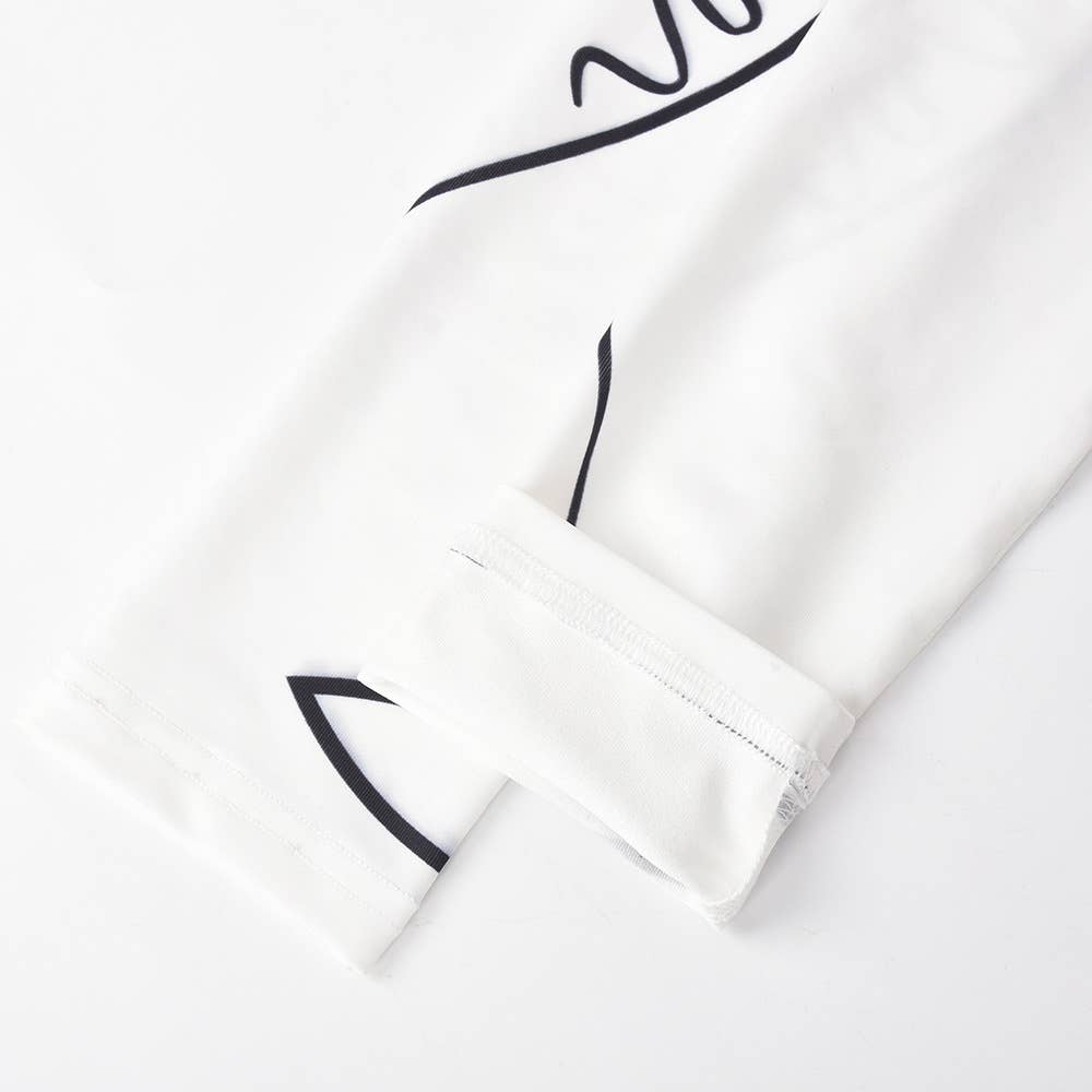 Abstract printed short hip-hugging dress