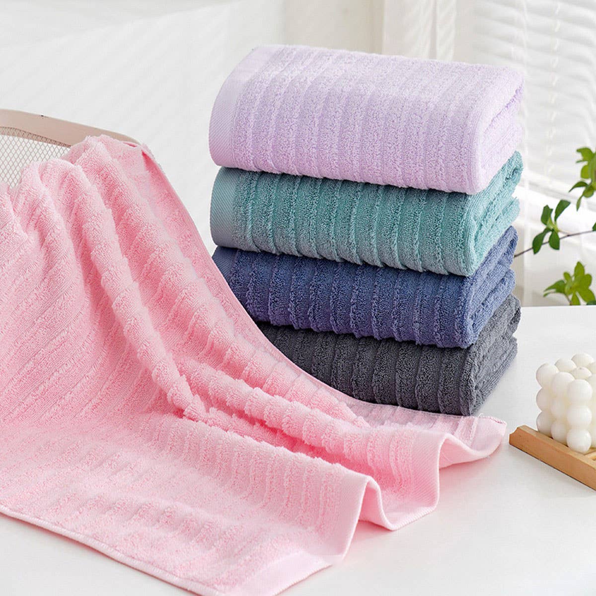 THICKENED COTTON HOUSEHOLD CHILDREN'S BATH TOWEL