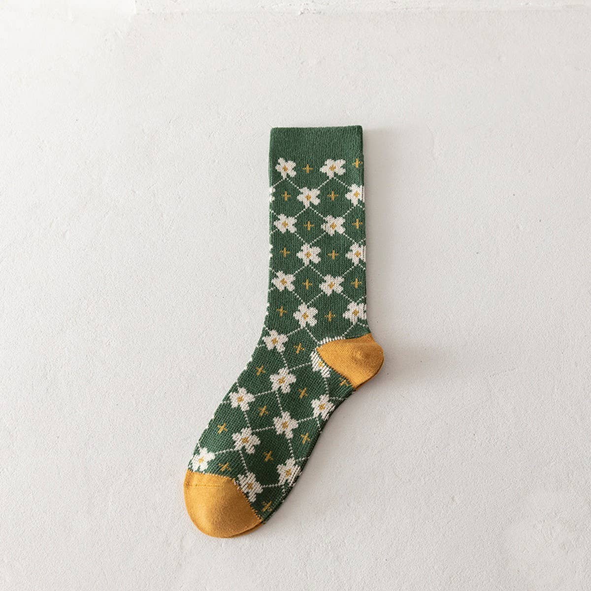 Geometric pattern fall/winter Christmas gift socks