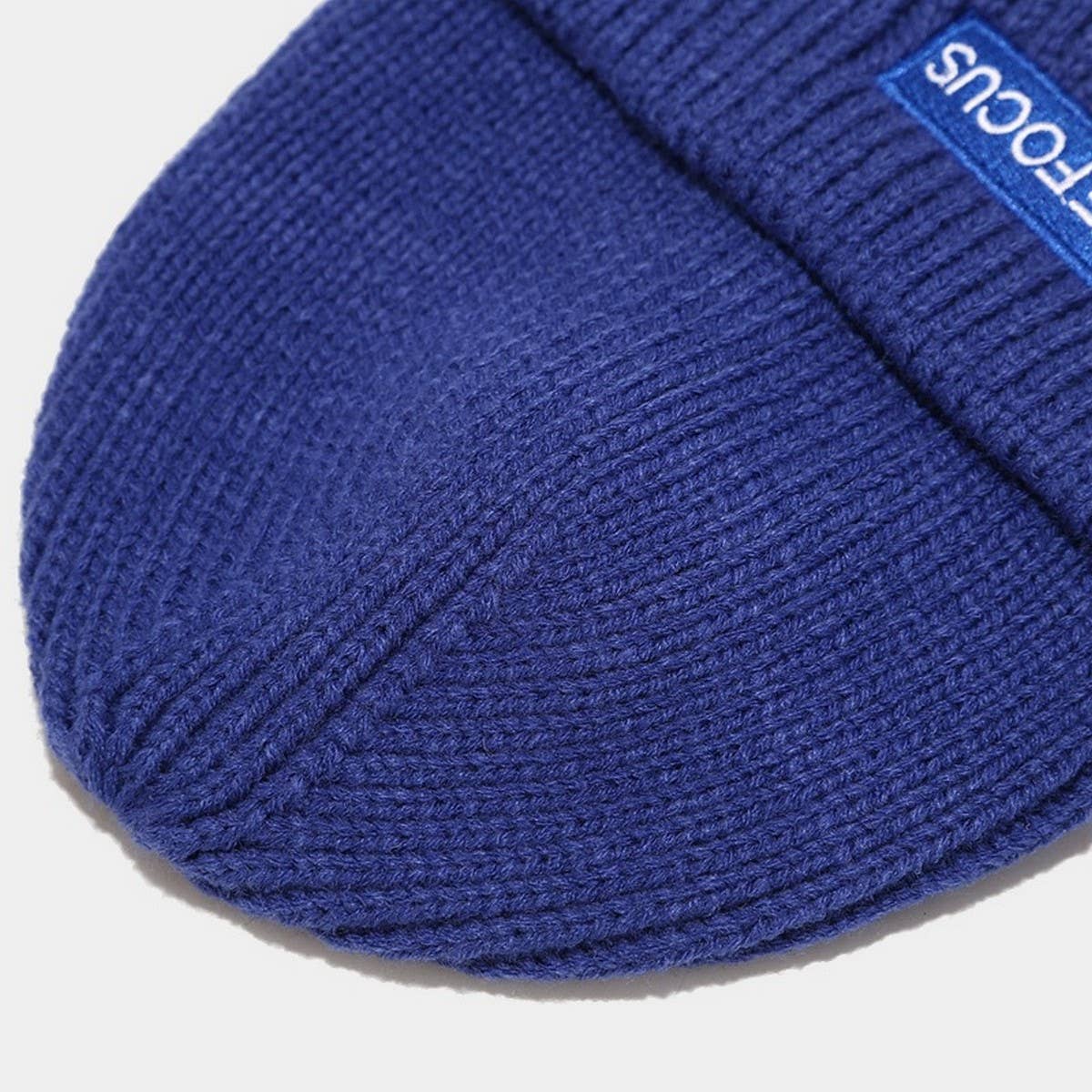 LETTER  THICKENED EMBROIDERED BEANIE KNITTED HAT_CWAH2073