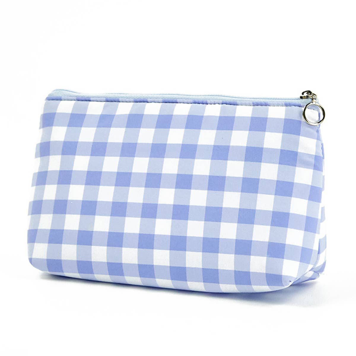 SIMPLE PLAID TOILETRY BAG COSMETIC BAG_CWAB1848