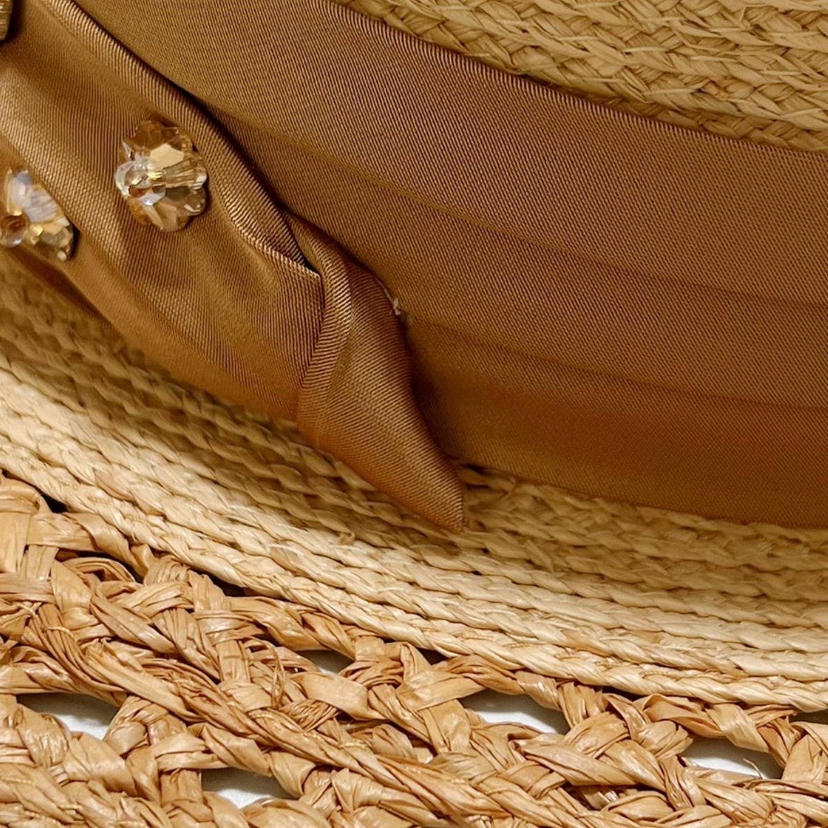 Summer high-end decorative sun hat_CWAH3563