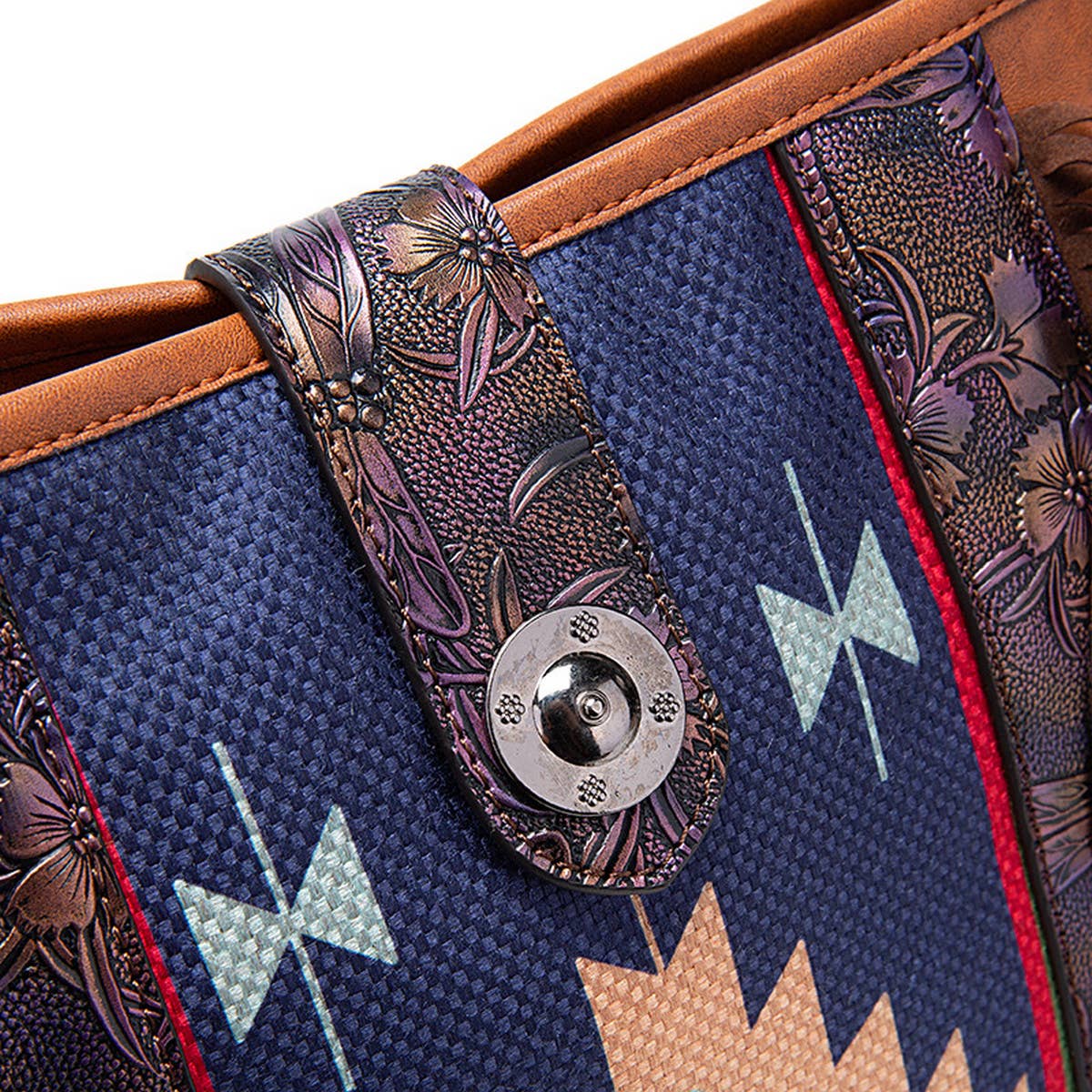 BOHEMIAN HAND-WOVEN FLOWING BEARD SHOULDER BAG_CWAB2579