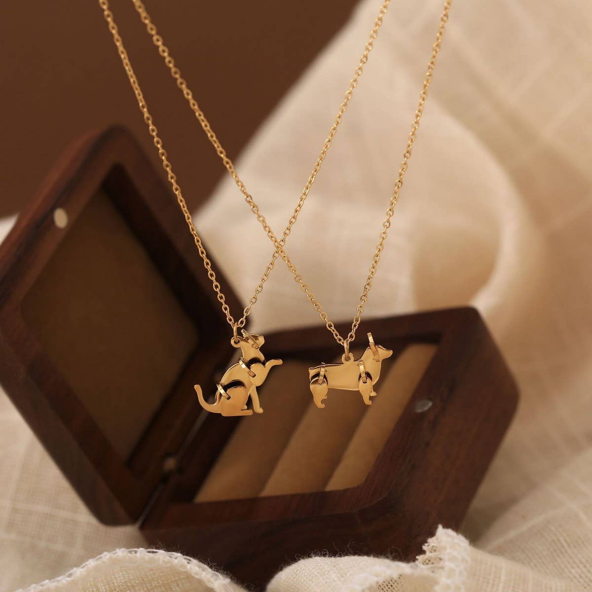 New Creative Cute Pet Pendant Necklace