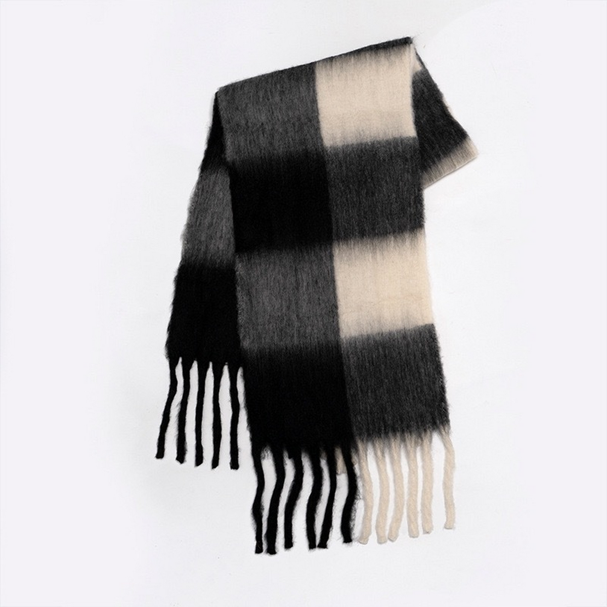 Soft Luxury Brushed Scarf ??Winter Commuter Wrap_CWASC2700