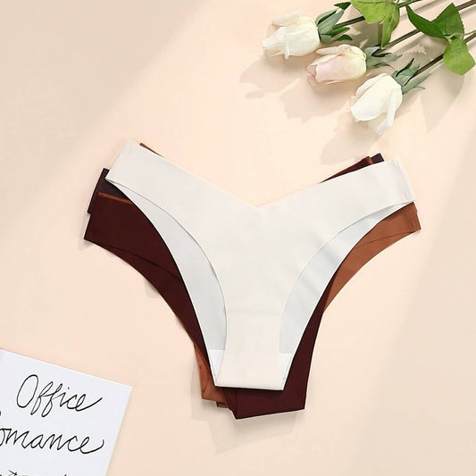 SEAMLESS ICE SILK BREATHABLE TRIANGULAR UNDERWEAR