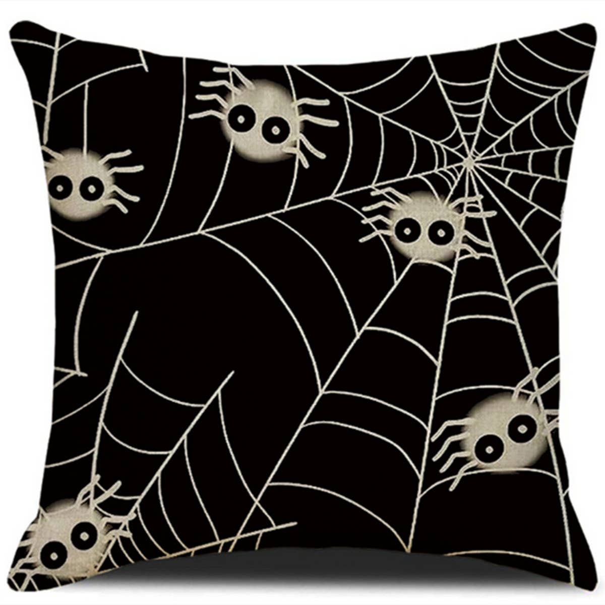 HALLOWEEN CARTOON SPIDER PILLOWCASE