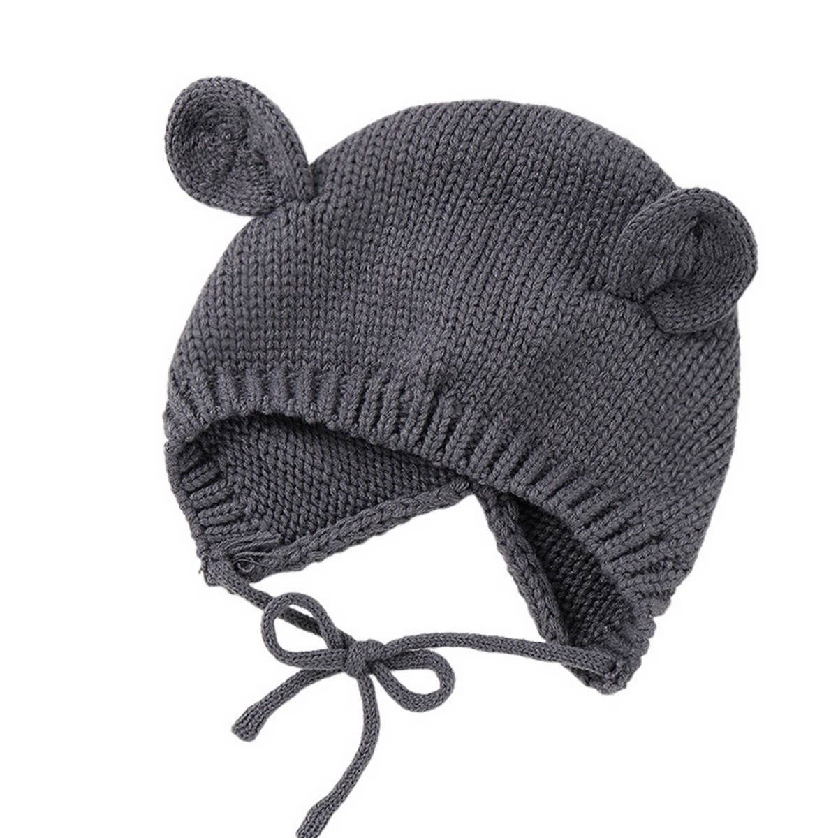 SOLID COLOR KNITTED CHILDREN'S WARM WOOLEN HAT_CWAH1746
