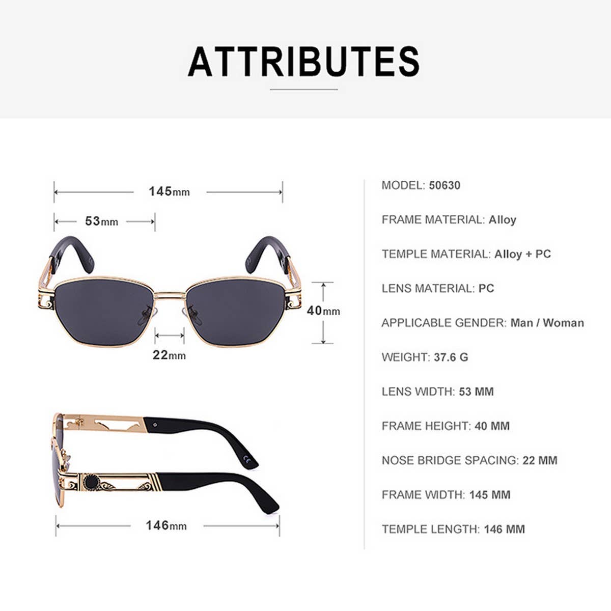 TRENDY AND FASHIONABLE RETRO STEAMPUNK SUNGLASSES