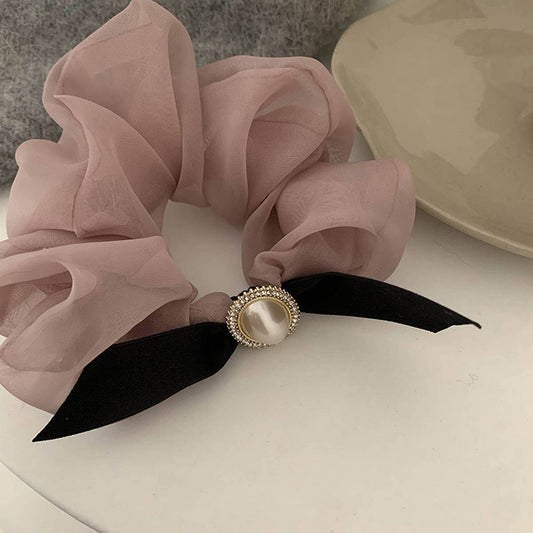 GENTLE AND HIGHLY ELASTIC PEARL HAIR TIE_CWAHA1297