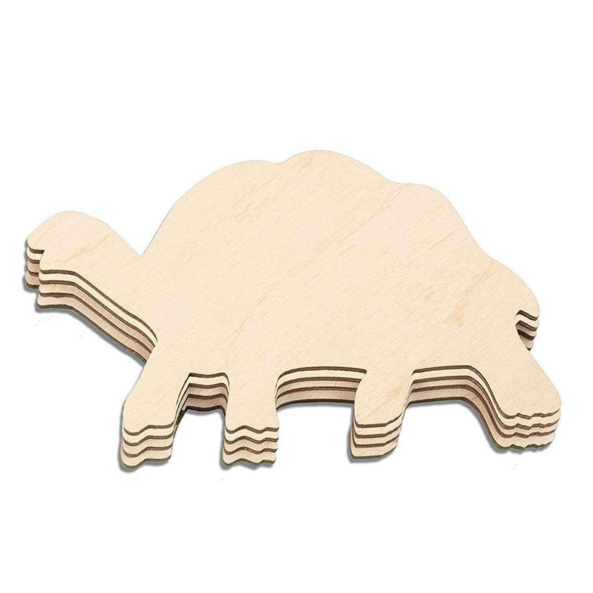 CWASC2676_JUNGLE ANIMAL HANDMADE DIY WOODEN CRAFTS