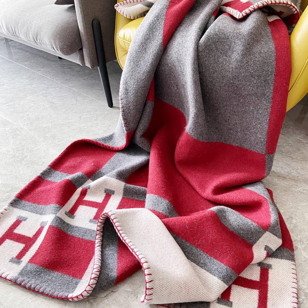 SIMPLE WARM BLANKET SOFA BLANKET_CWMM0328