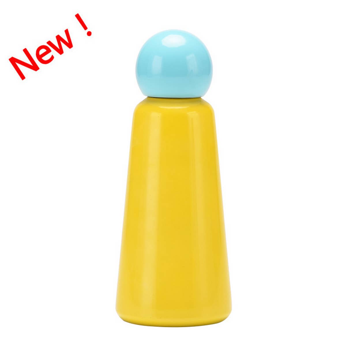 CUTE OUTDOOR DOUBLE-LAYER HOT AND COLD WATER CUP